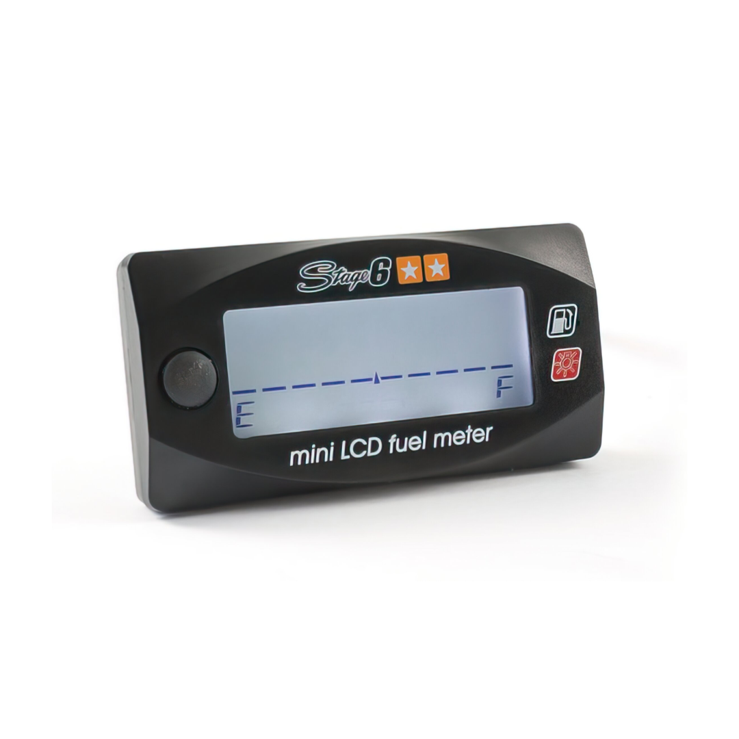 Brandstofmeter Stage6 Zwart Temperatuur Meter