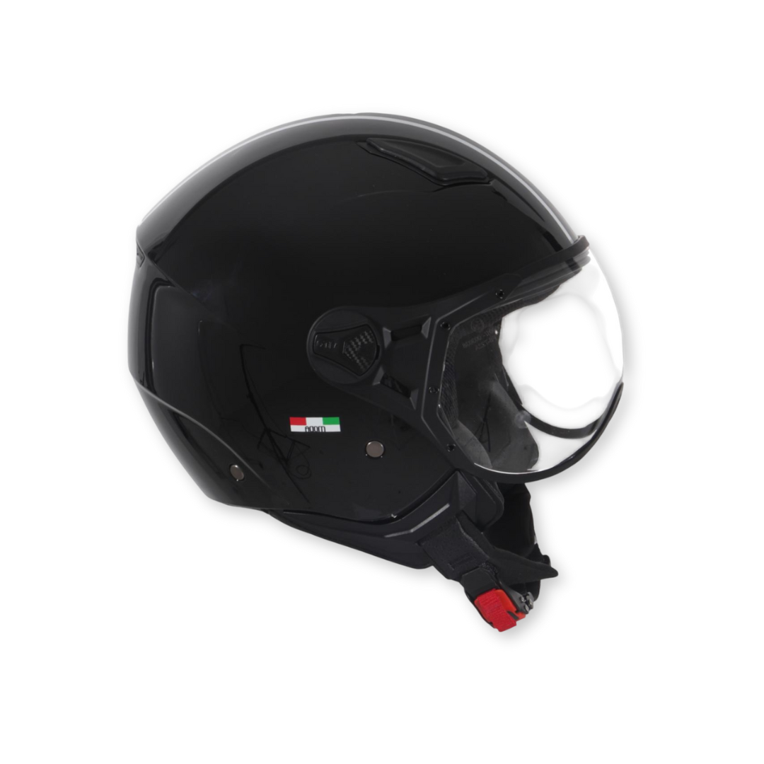 Helmet vito moda shine black + black lining