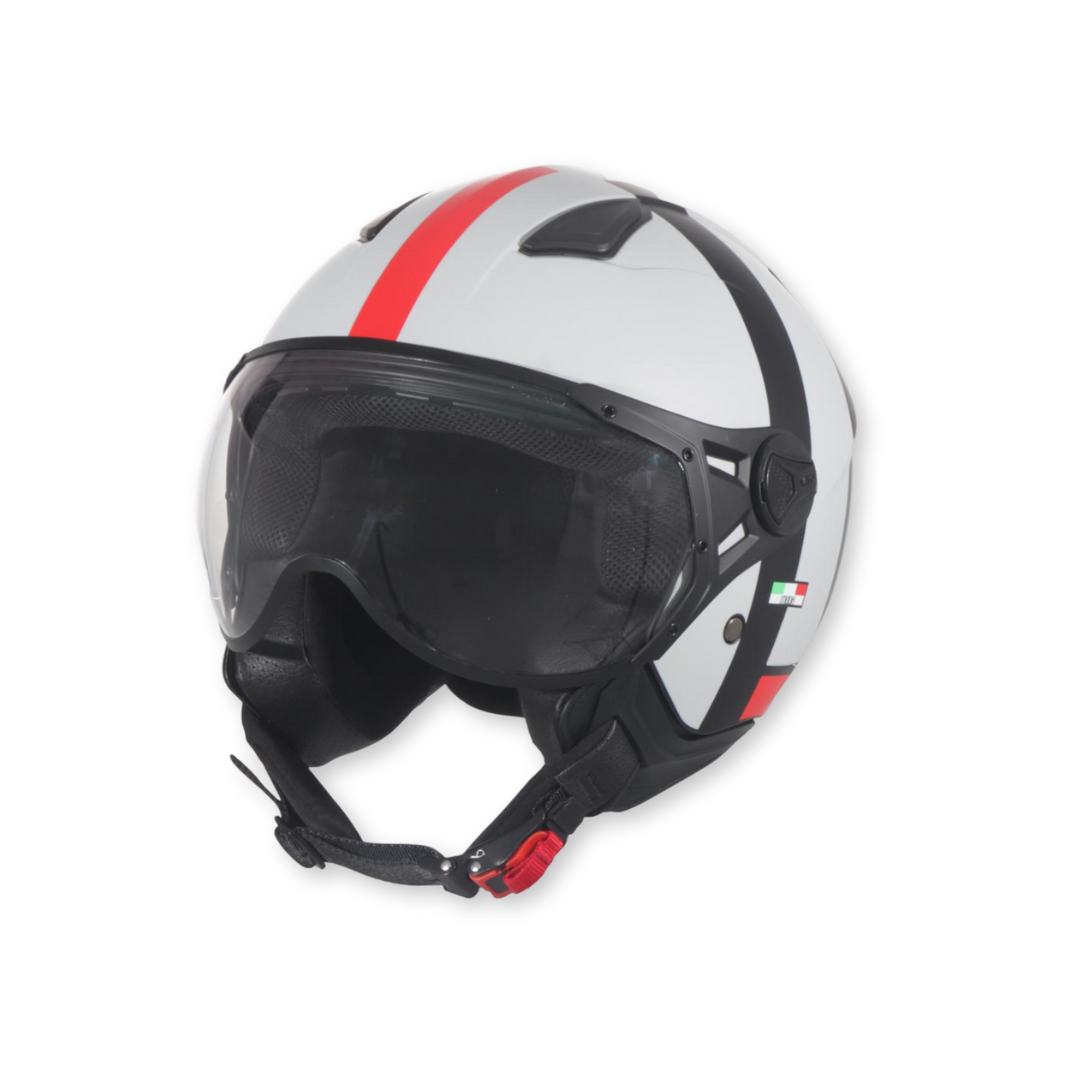 Helmet Vito Moda White/Black