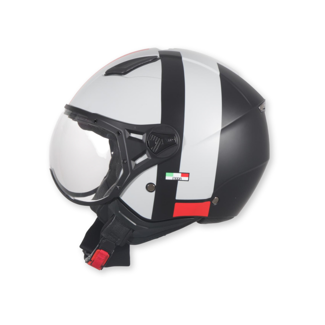 Helmet Vito Moda White/Black