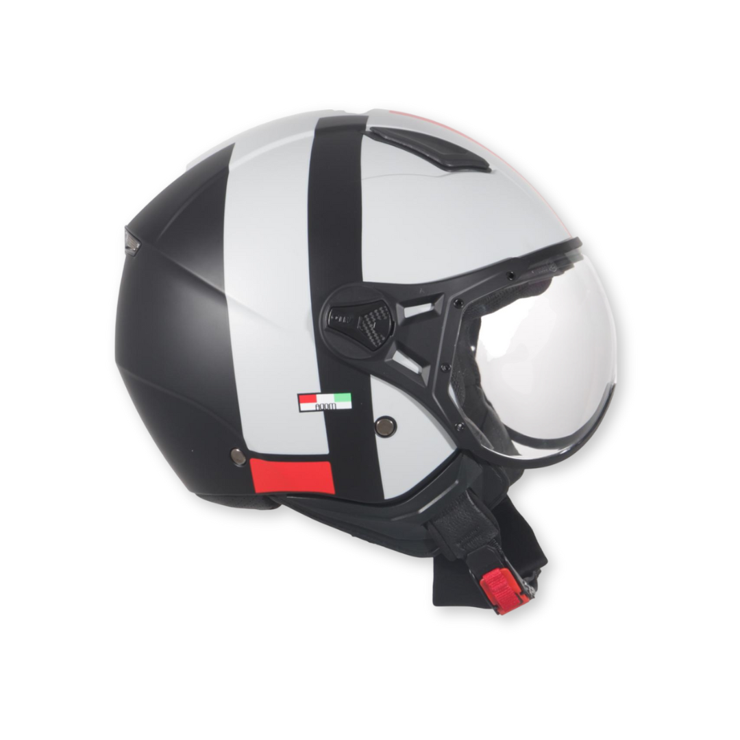 Helmet Vito Moda White/Black