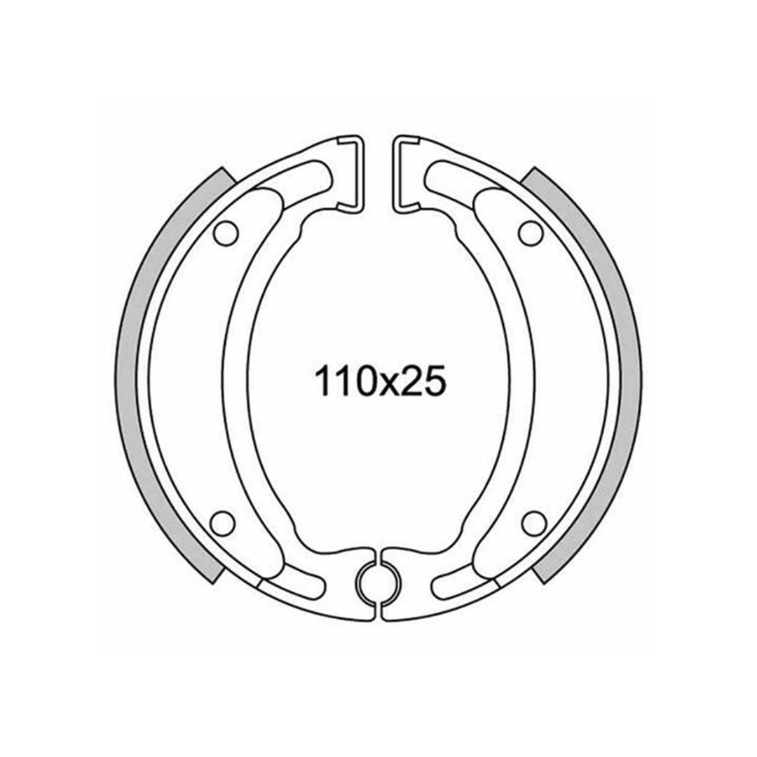 Remsegmenten 110MM Teknix MBK Booster
