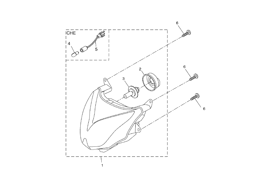 Yamaha Aerox 50 R Facelift 2013-2016 - Koplamp & Knipperlichten Voor