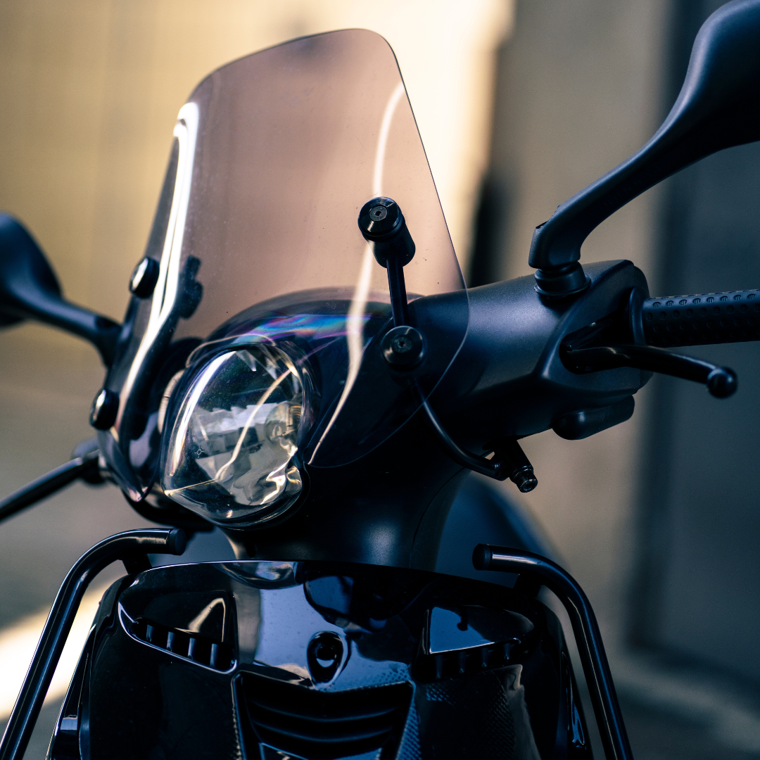 Laag Windscherm Piaggio Zip Smoke Windscherm Zip