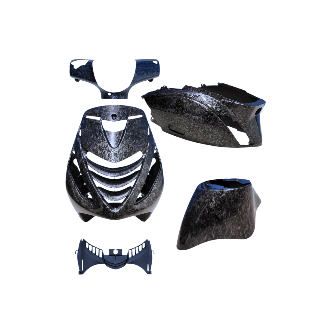 SP Kappenset Zip Forged Carbon Look