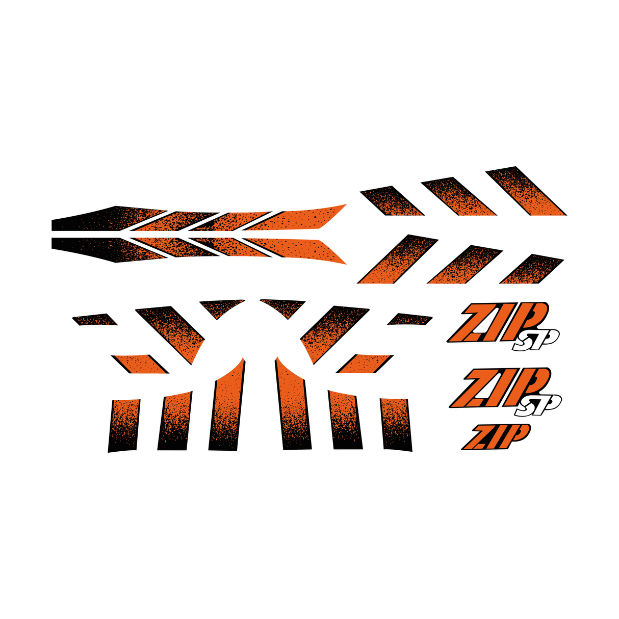 Aufkleber -Set Piaggio Zip SP H2O