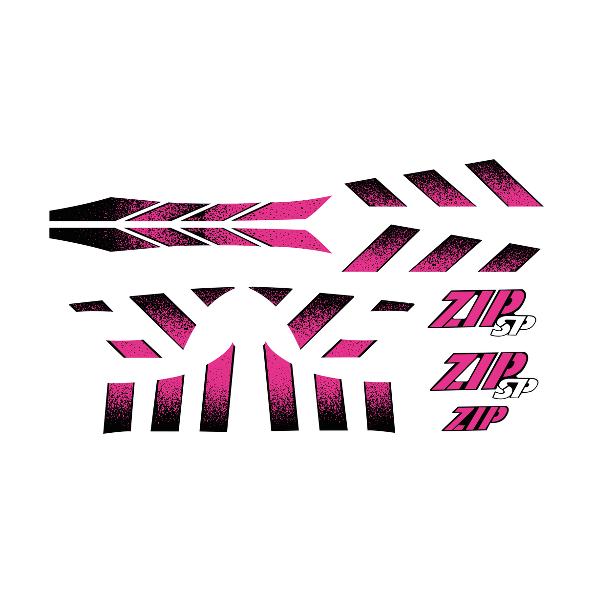 Aufkleber -Set Piaggio Zip SP H2O