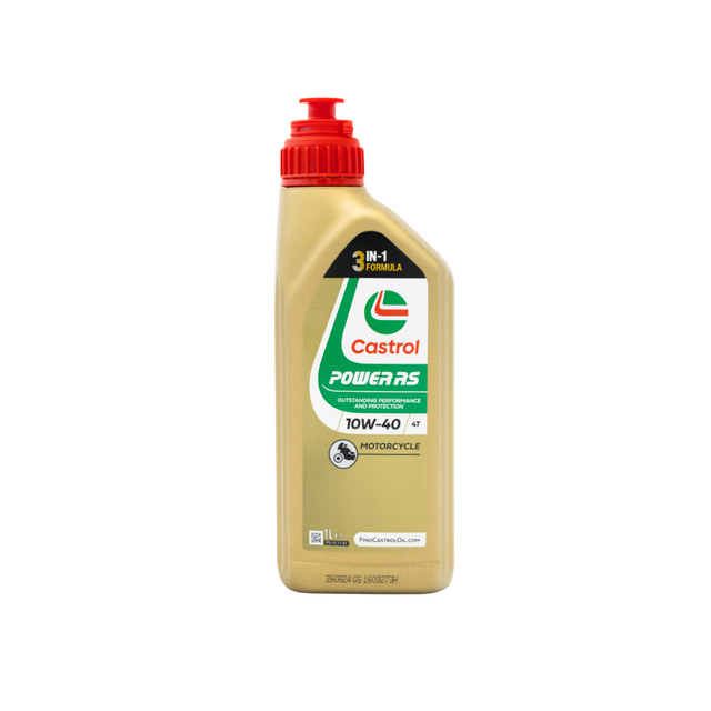 Castrol Power RS 4T 10W40 1L Olie 4 takt