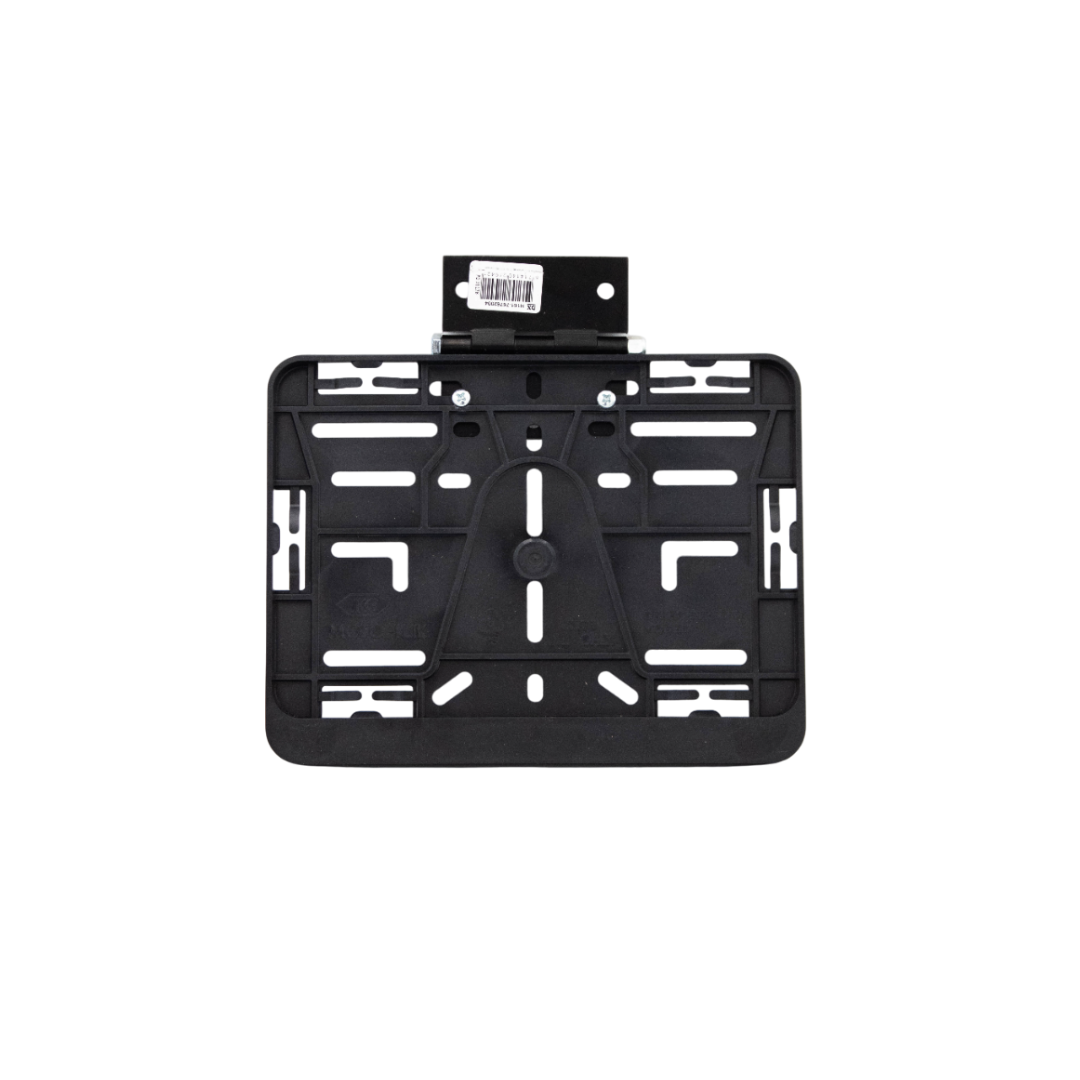 Zusammenklappbarer NL-Kennzeichenhalter für Motorräder