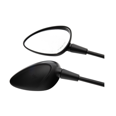 Vespa mirrors long matte black