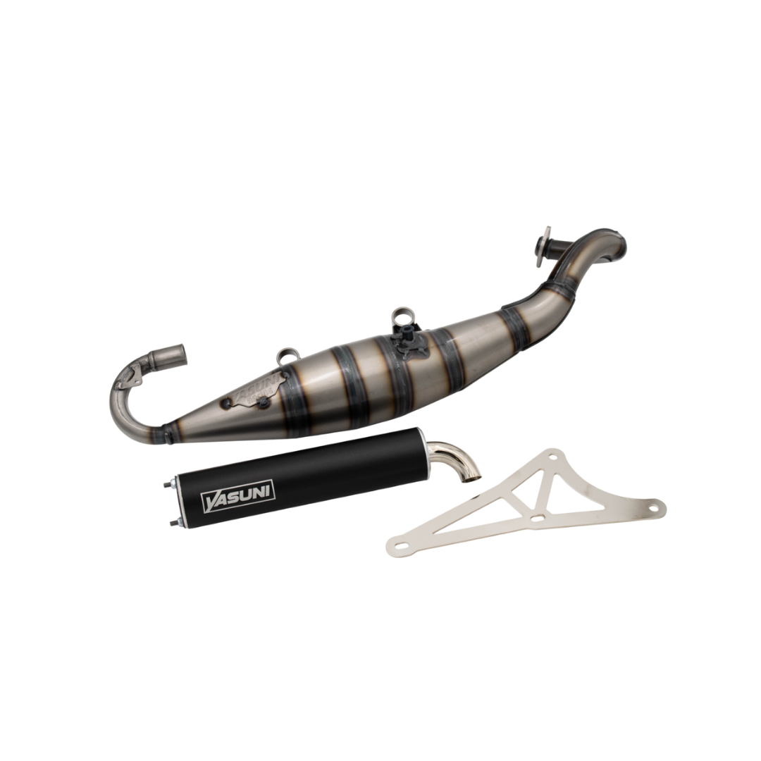 Yasuni r Exhache Piaggio / Gilera 2 Stroke Nero