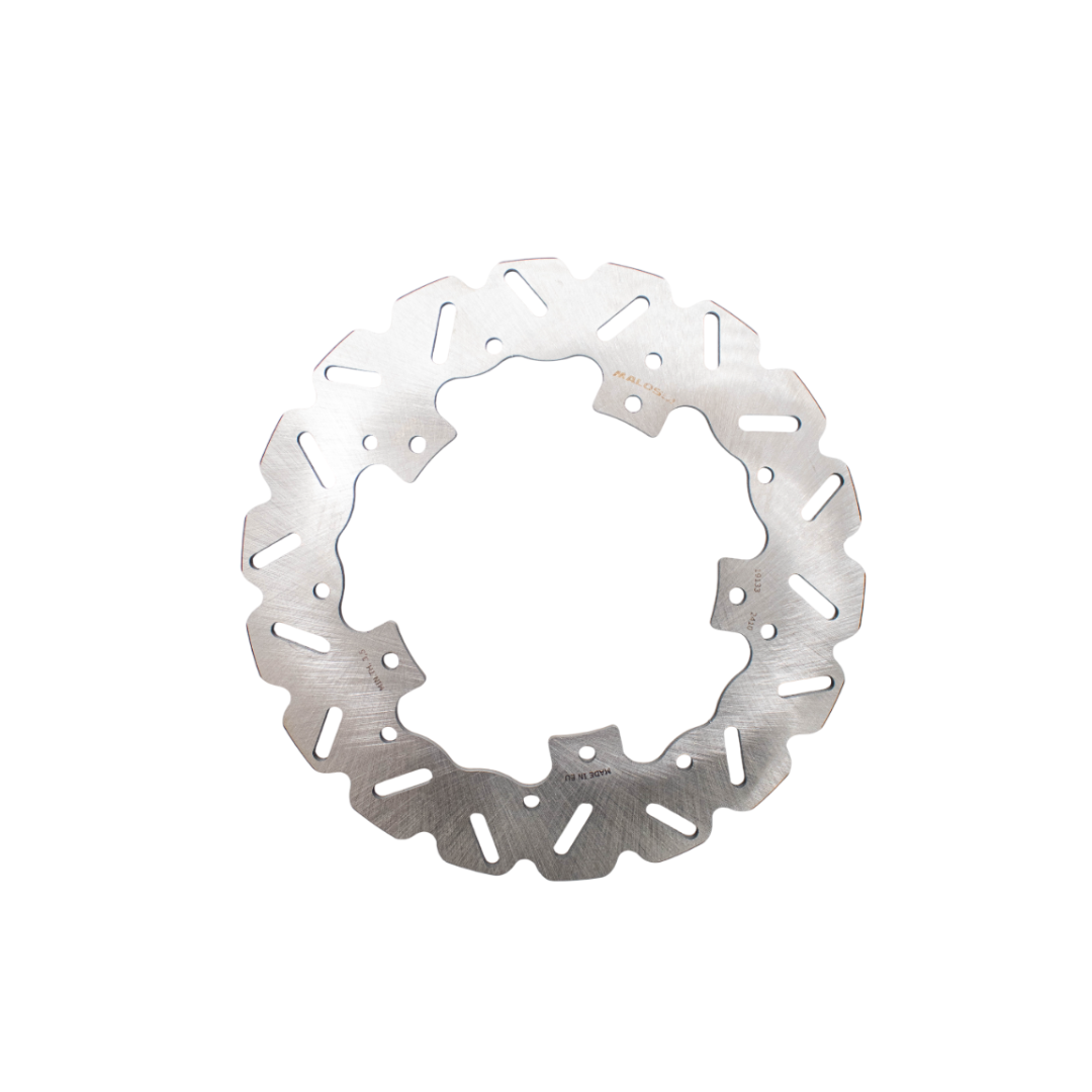 Malossi wave brake disc behind Gilera Runner 180cc dd