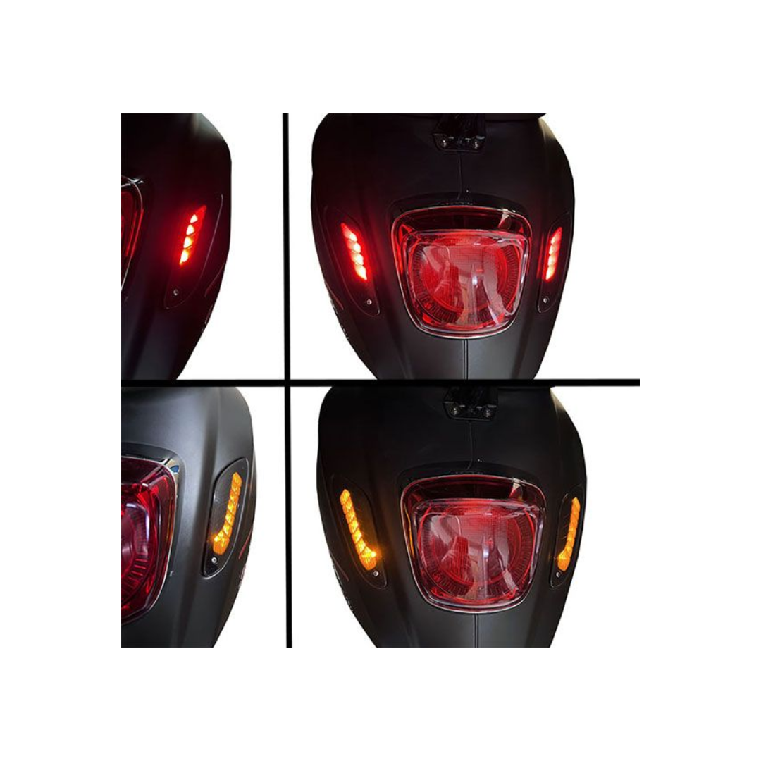 Knipperlichtset LED Matrix Achter Smoke Vespa Sprint / Primavera