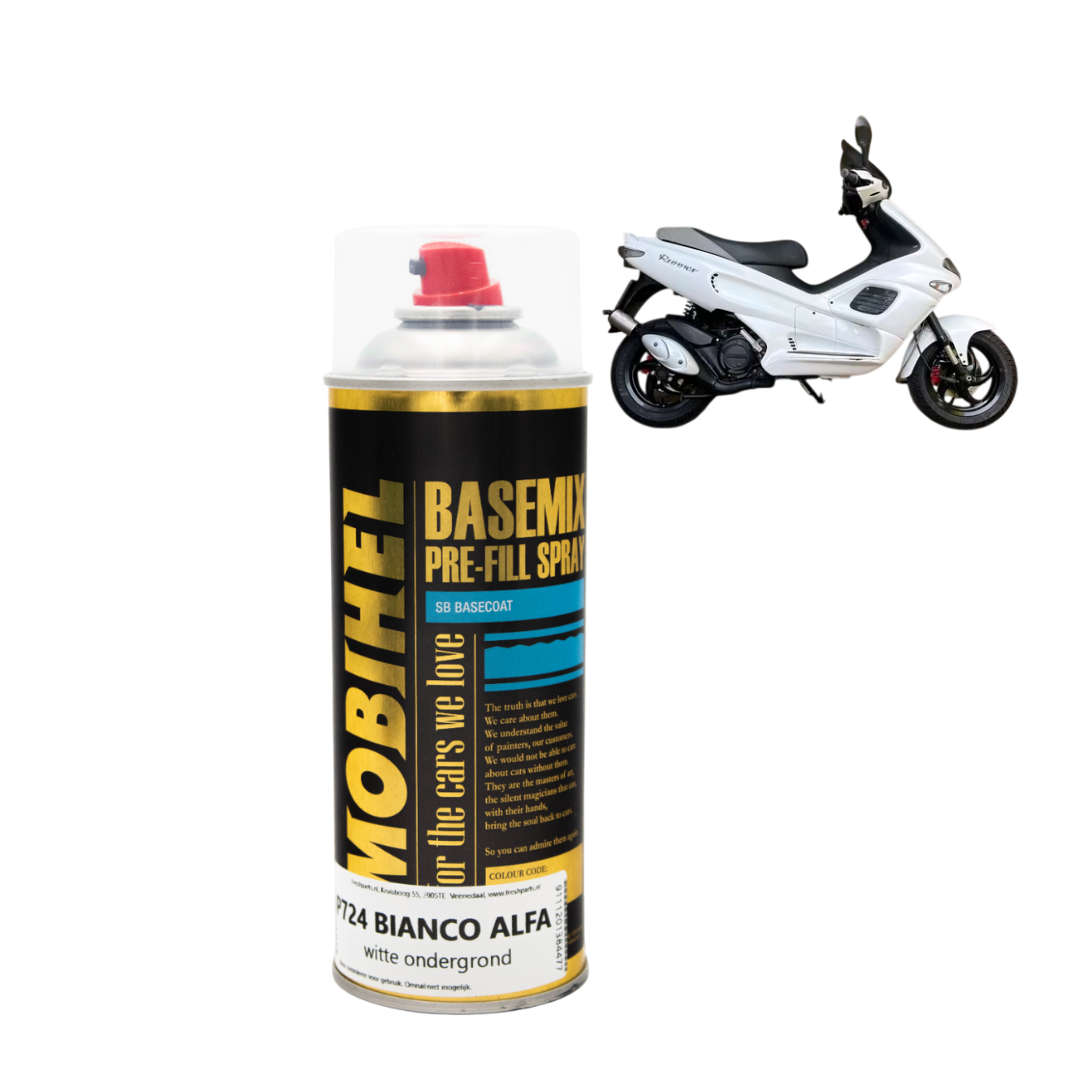 Spuitlak Bianco Alfa P724 375ML