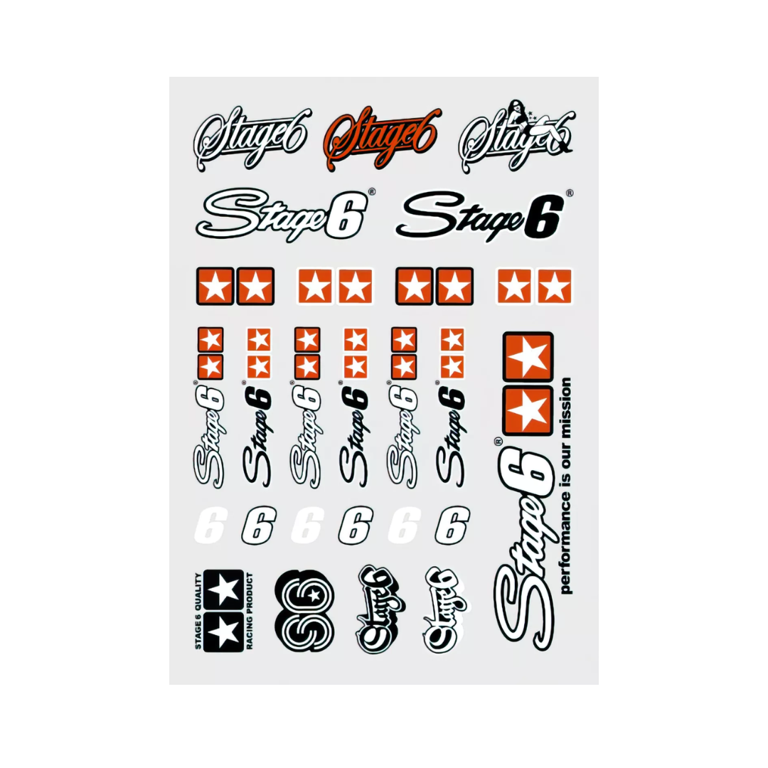 Stickervel Stage6 26-Delig