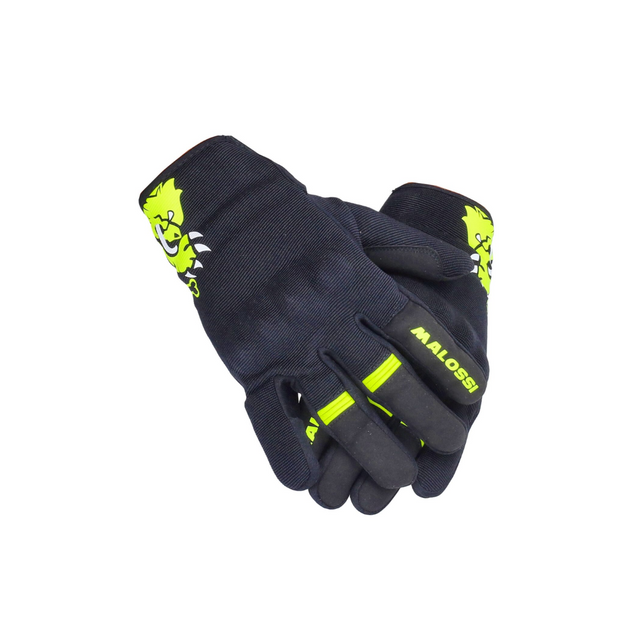 Malossi Handschoenen Zwart/Geel M