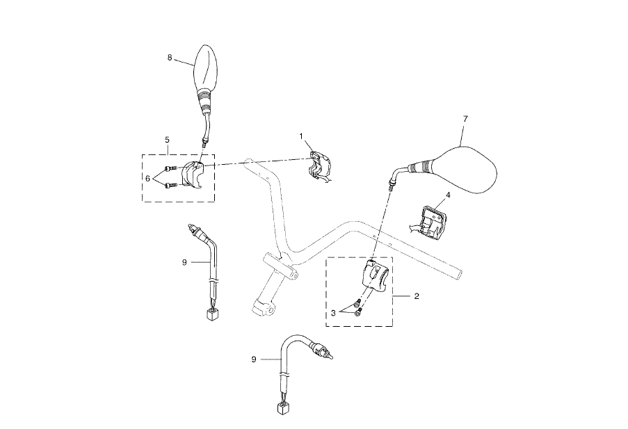 Yamaha Aerox 50 R Facelift 2013-2016 - Schakeleenheid