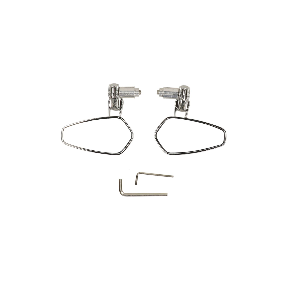 Lenkerendspiegel Chrom DMP