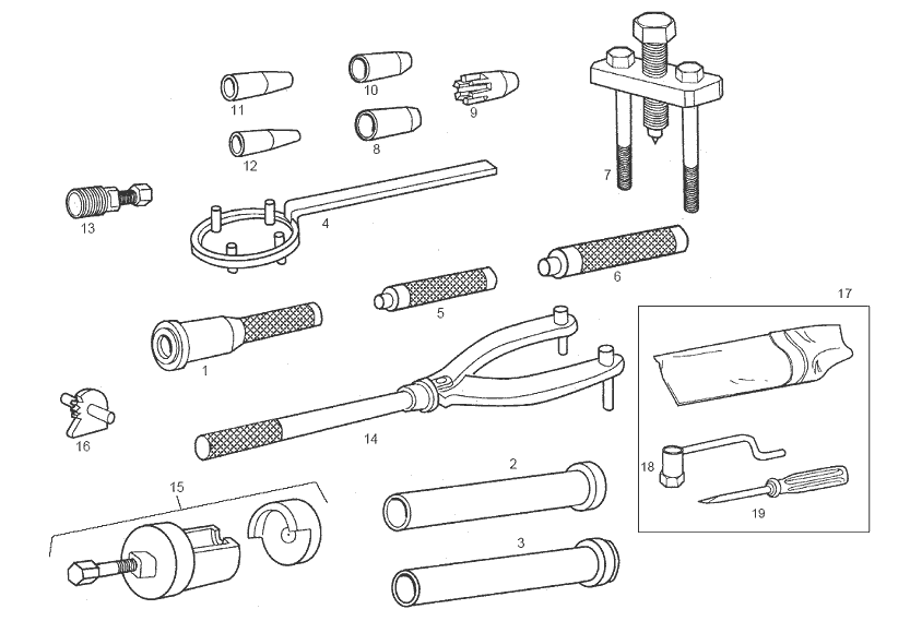 Derbi Senda SM 50 2T 2ª ED DRD 2002-2003 - Werkplaats Gereedschap