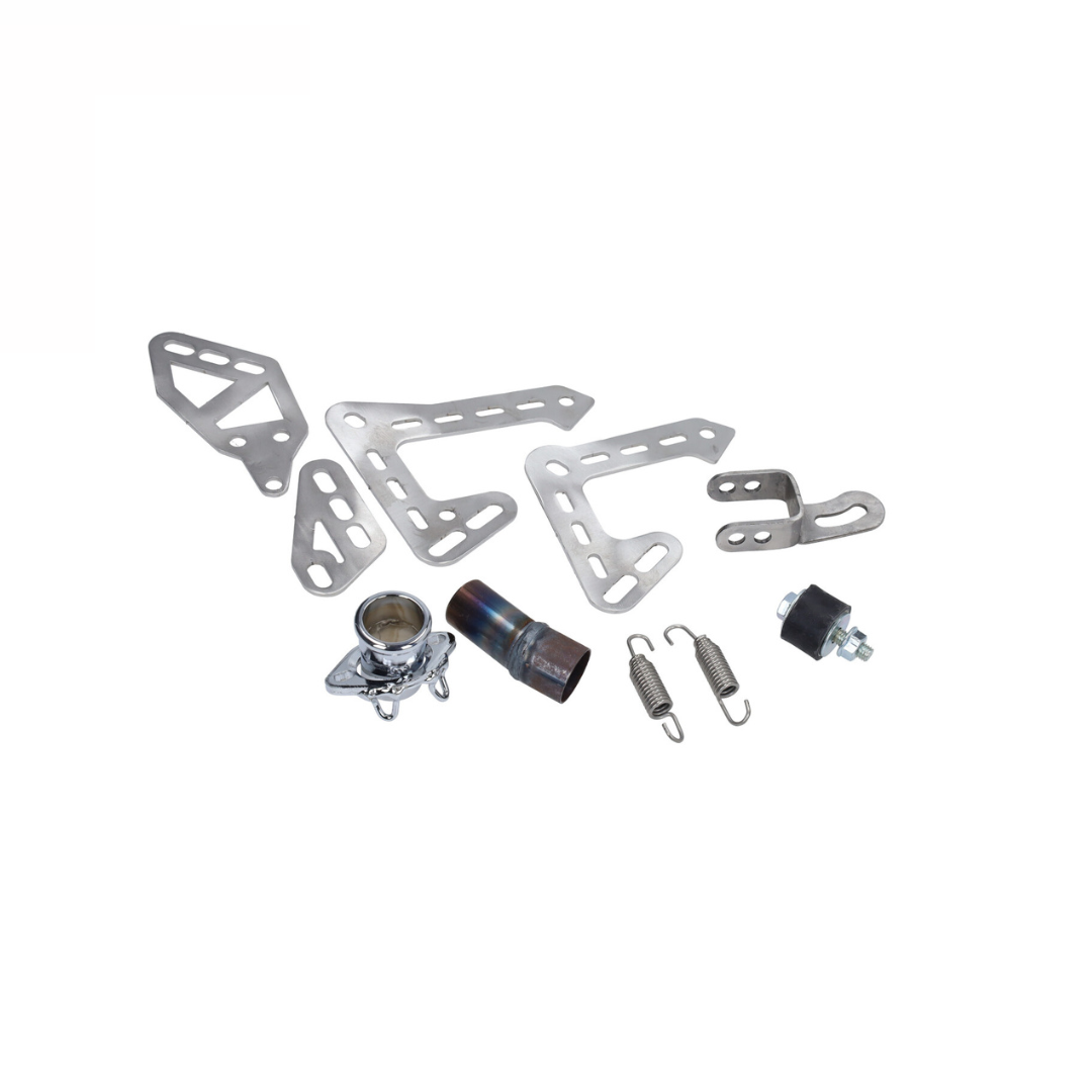 DDL Uitlaat Zwart 70cc Derbi / Minarelli AM6