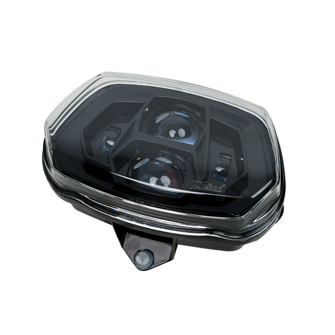 Koplamp LED Zelioni Look Smoke Vespa Sprint
