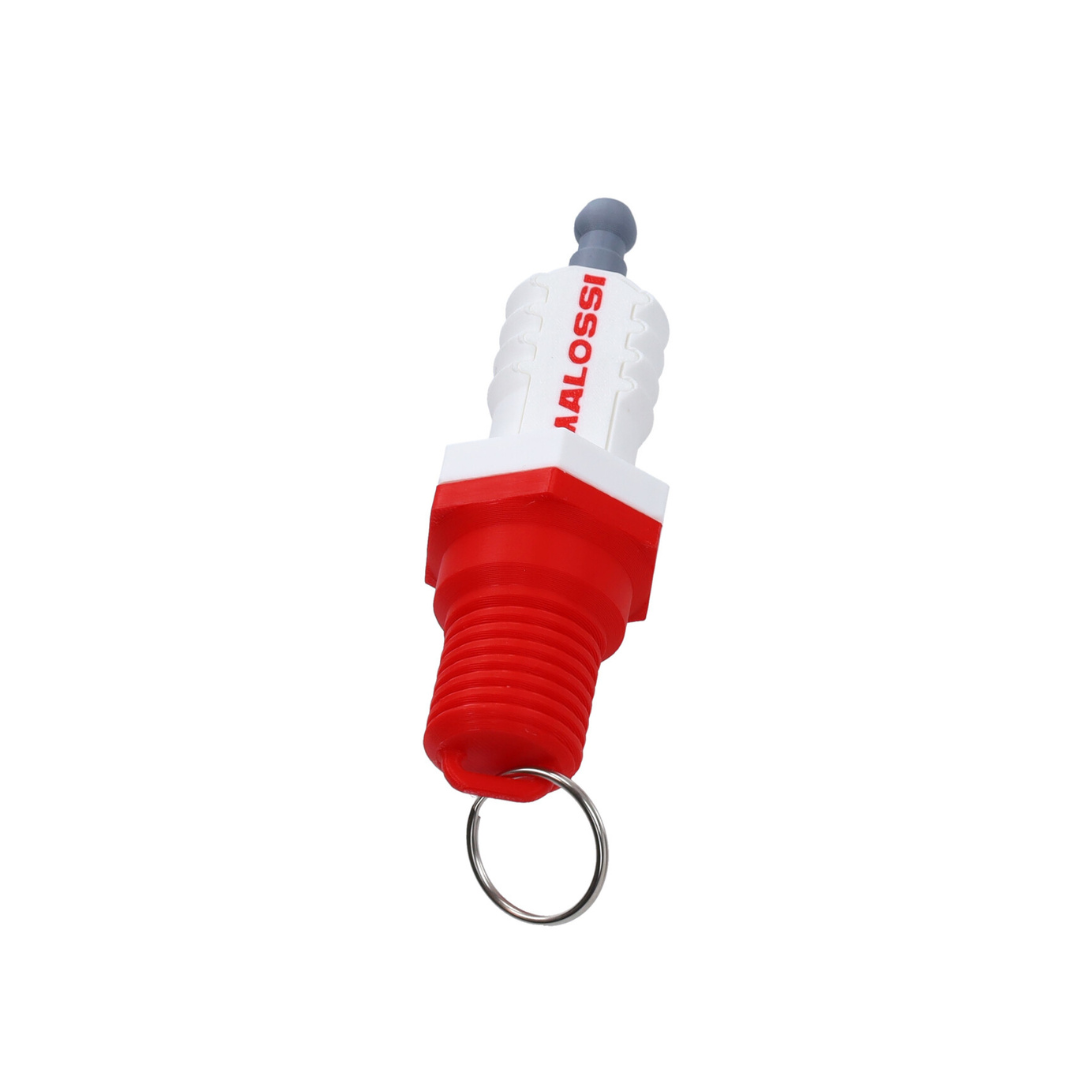 Spark plug holder Keychain Malossi
