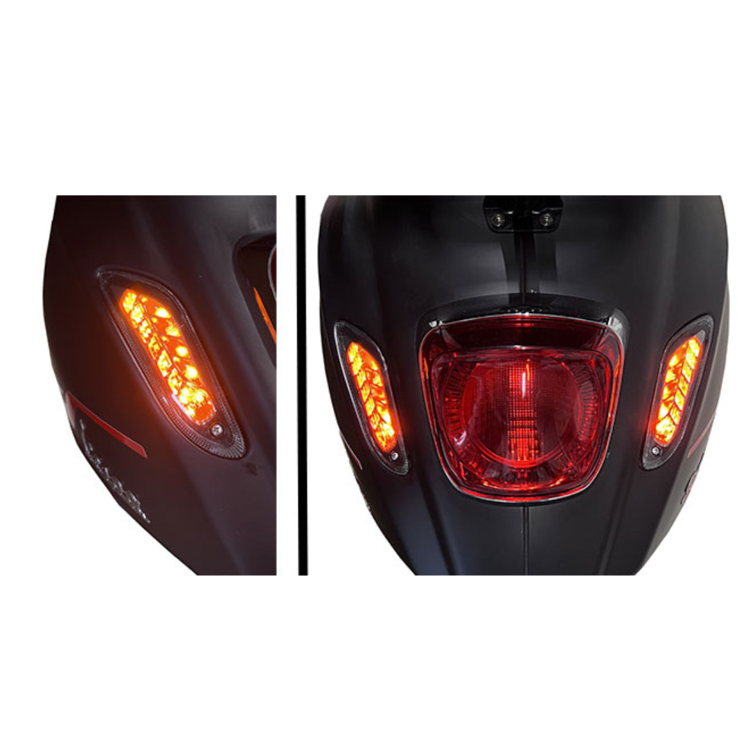 LED Knipperlichtset Achter Smoke Vespa Sprint / Primavera
