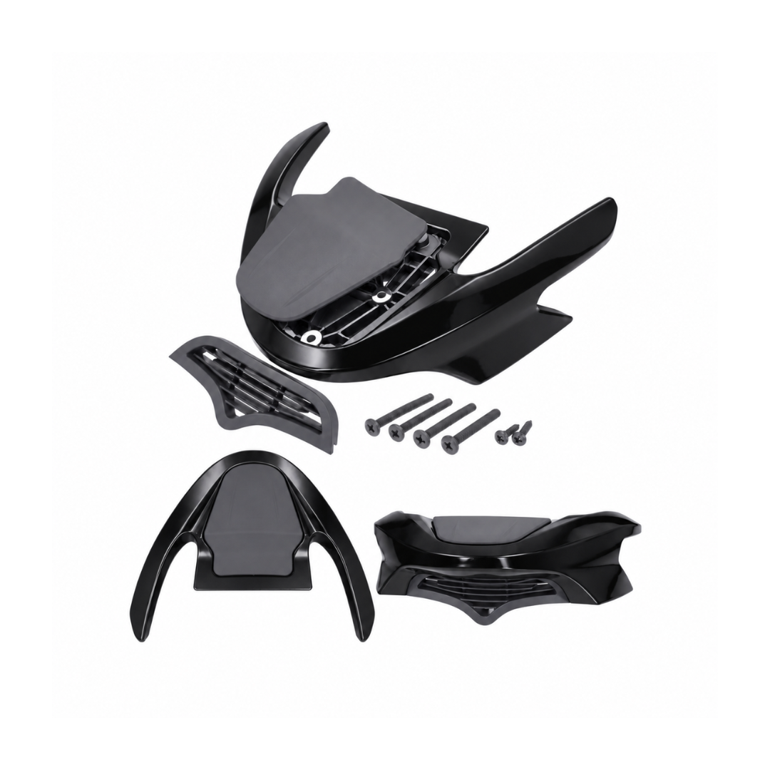 Spoiler posteriore argento completo Gilera Runner 50-180cc SP Pro