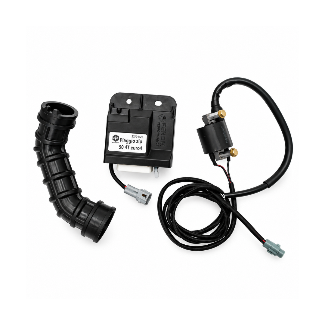 Fenom Tuning ECU incl. bobina e tubo filtro aria Piaggio / Vespa 50cc 4 tempi 3V Euro 4