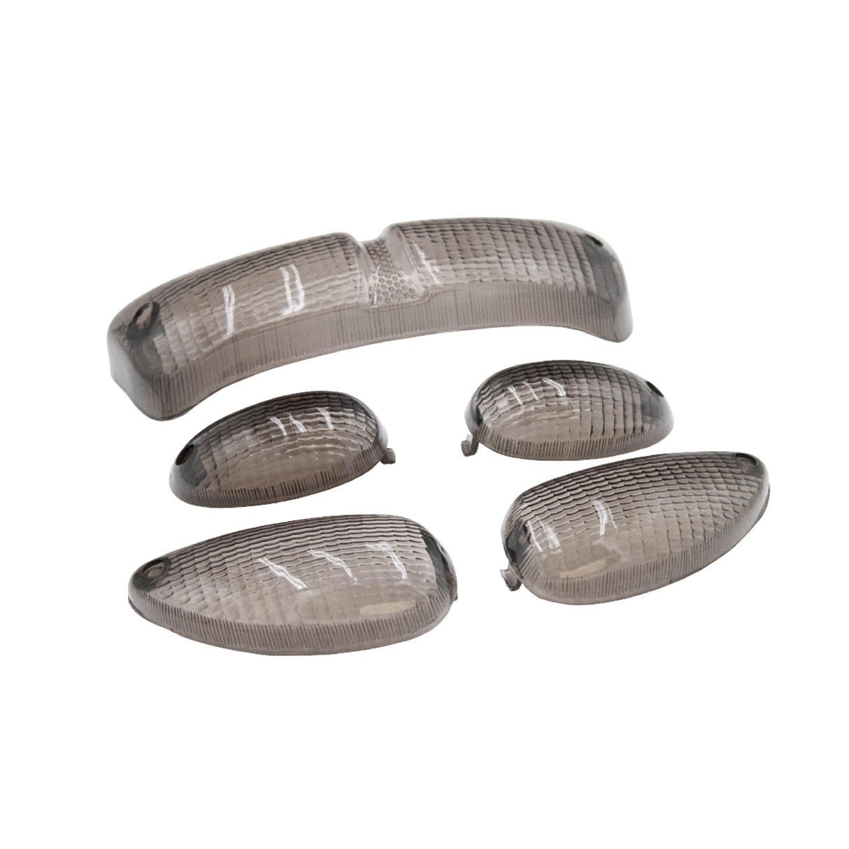 Knipperlichtglas Set Smoke Piaggio Typhoon