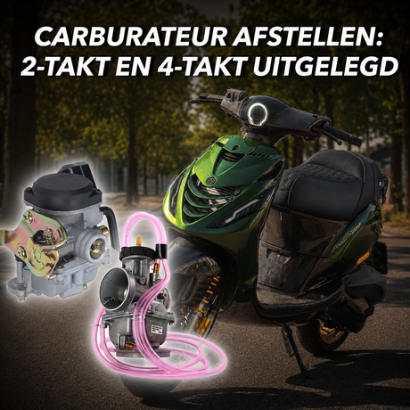 Carburateur afstellen: 2-takt en 4-takt uitgelegd