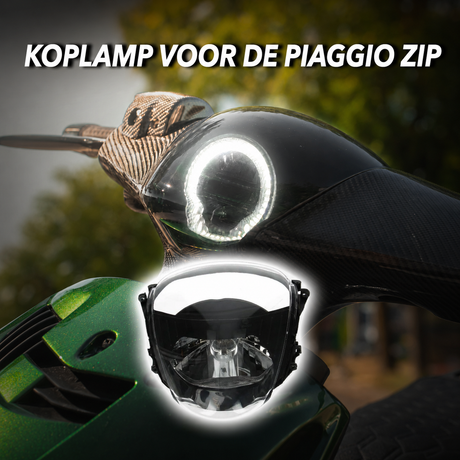 Koplamp voor de Piaggio Zip