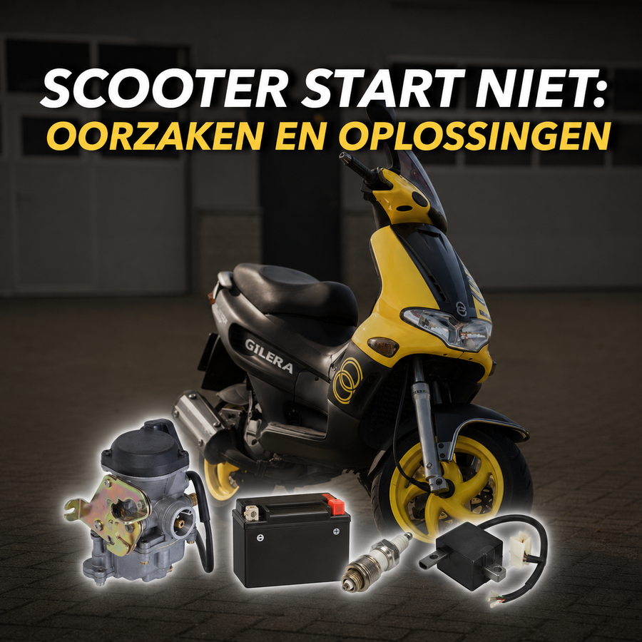 Scooter start niet: oorzaken en oplossingen