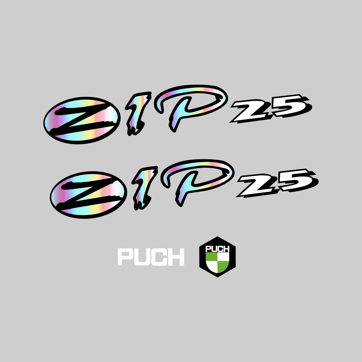 Sticker Set Piaggio Zip Type 3 Original Model