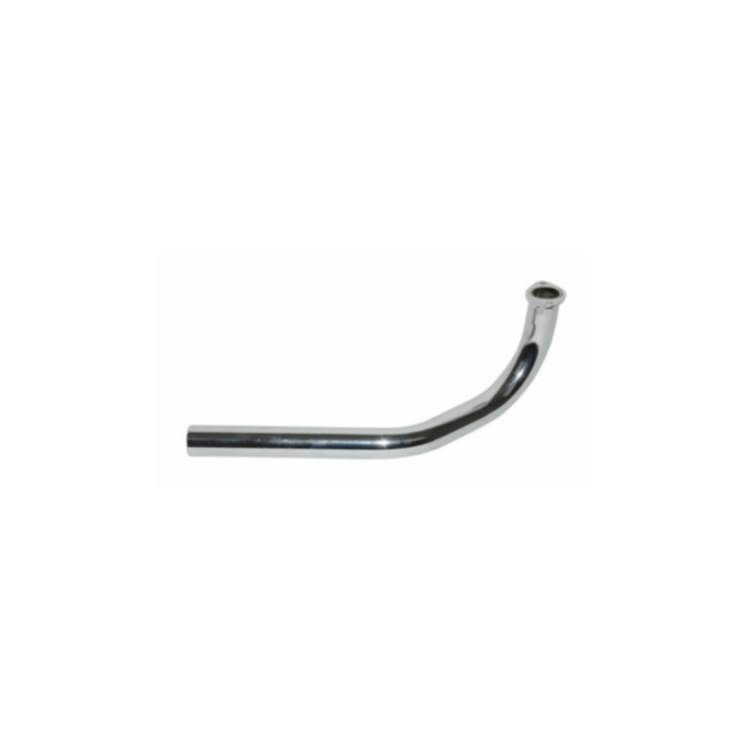 Exhaust bend 28mm Chrome fits A3, A35 (Made in EU)