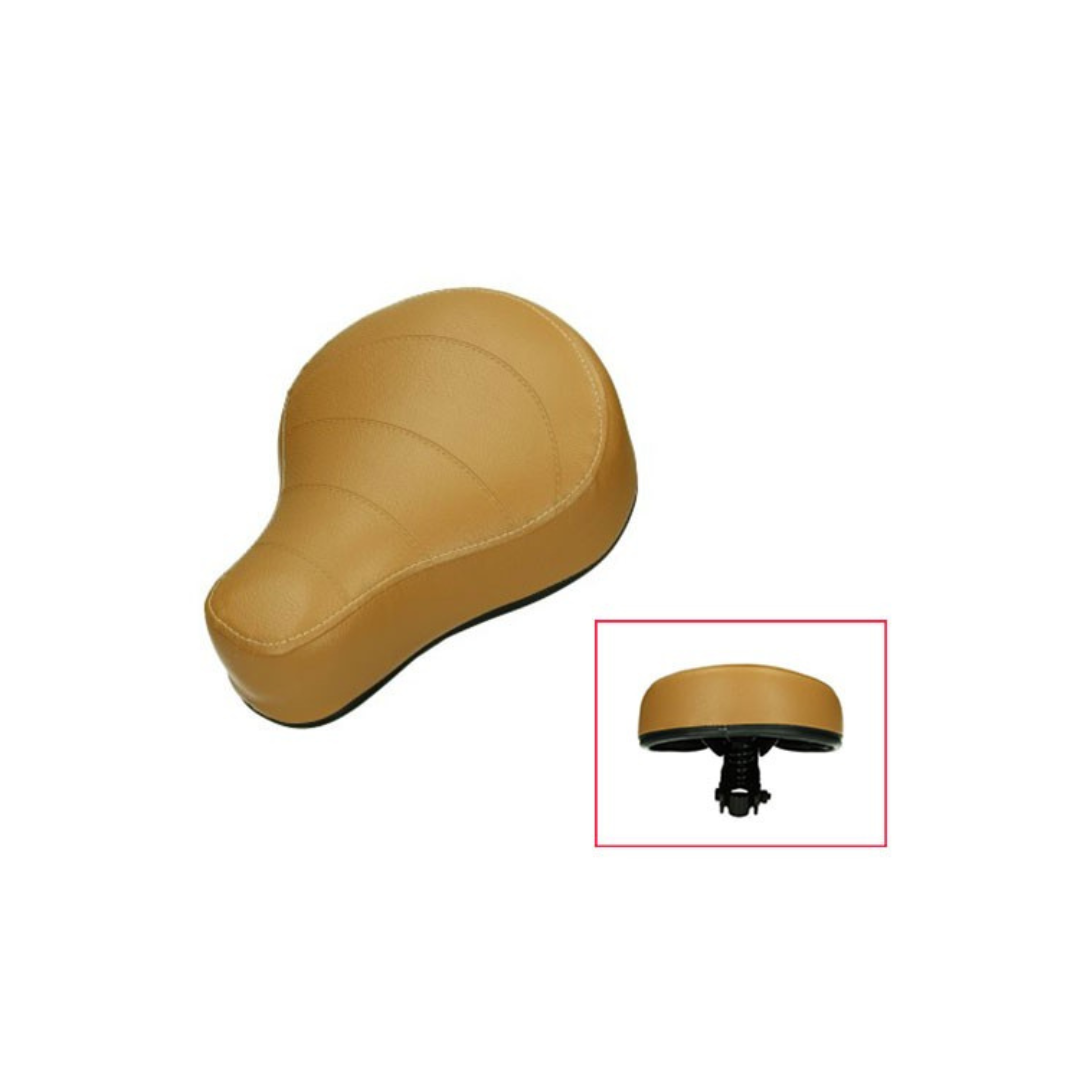 Selle sans logo Mofa.Moped marron pour Puch Maxi (fabriqué en UE)