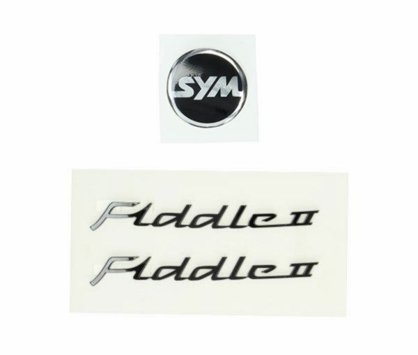 Stickerset Zwart Sym Fiddle 2