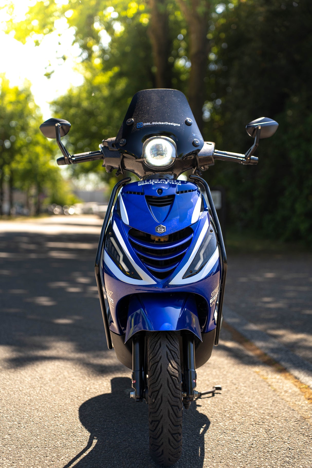 Alpha LED clignotant lumière piaggio zip pour le flux / matrice