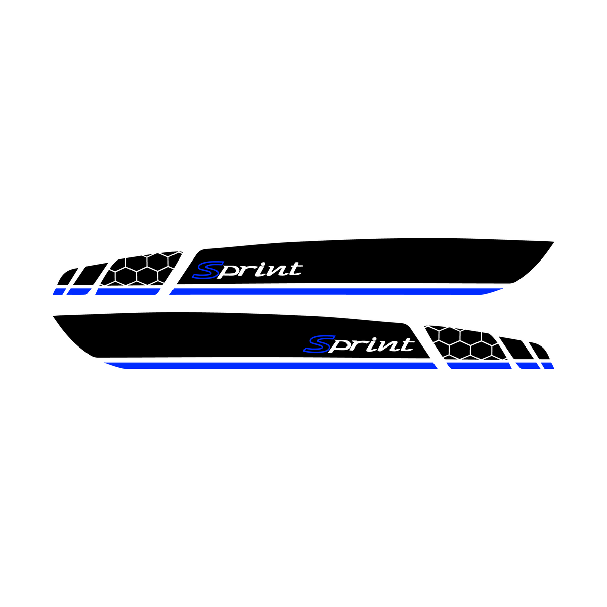 Set di adesivi Striping Vespa Sprint