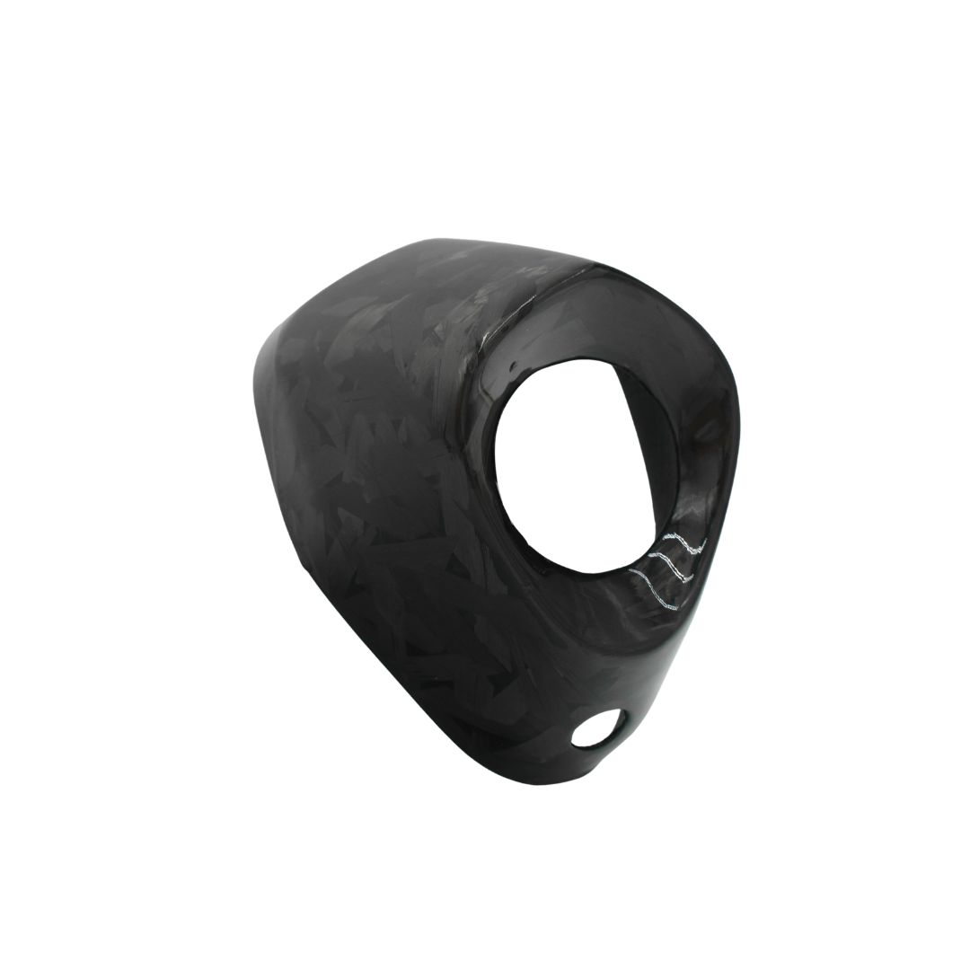 Eindkap Forged Carbon Akrapovic Uitlaat Piaggio / Vespa 4 Takt