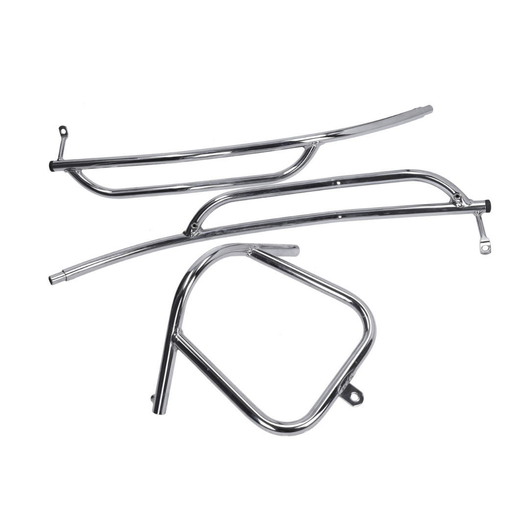 Rear Crash Bars Chrome Sym Fiddle 2 Original
