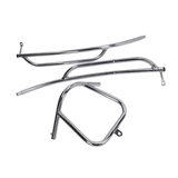 Rear Crash Bars Chrome Sym Fiddle 2 Original