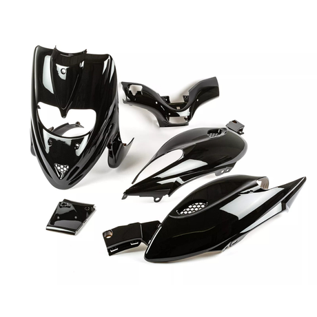 Kappenset Gilera Stalker Zwart Glans 5-Delig