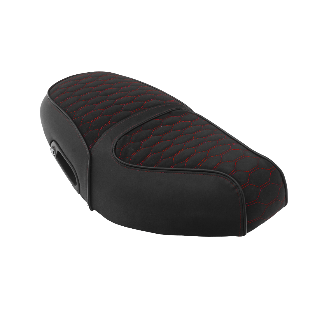 Fenom Coprisella Alcantara Look Rosso Piaggio Zip Tipo 3