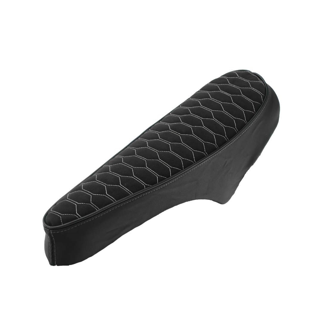 Fenom Saddle Cover Alcantara Look White Fatbike V8 / V20
