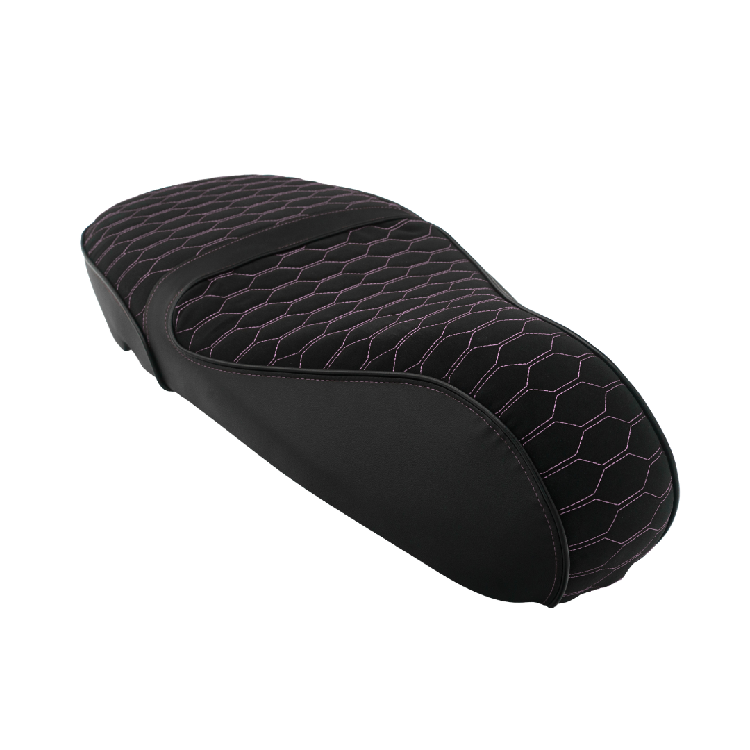 Fenom Seat Cover Alcantara Look Pink Vespa Sprint / Primavera