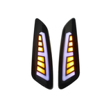 Power1 Sport LED Front Turn Signal Set Smoke Vespa Sprint / Primavera