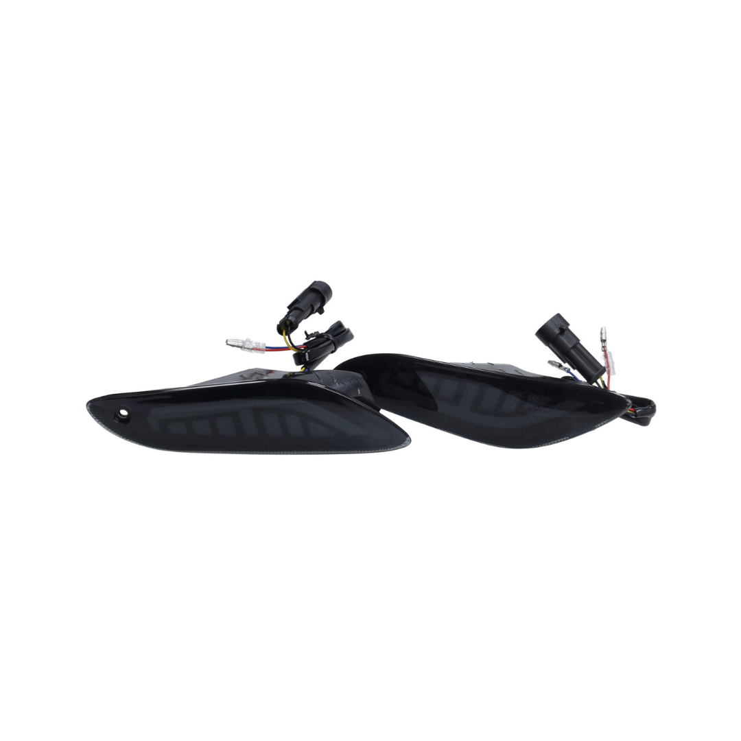 LED Rear Indicator Set Power1 Sport Smoke Vespa Sprint / Primavera