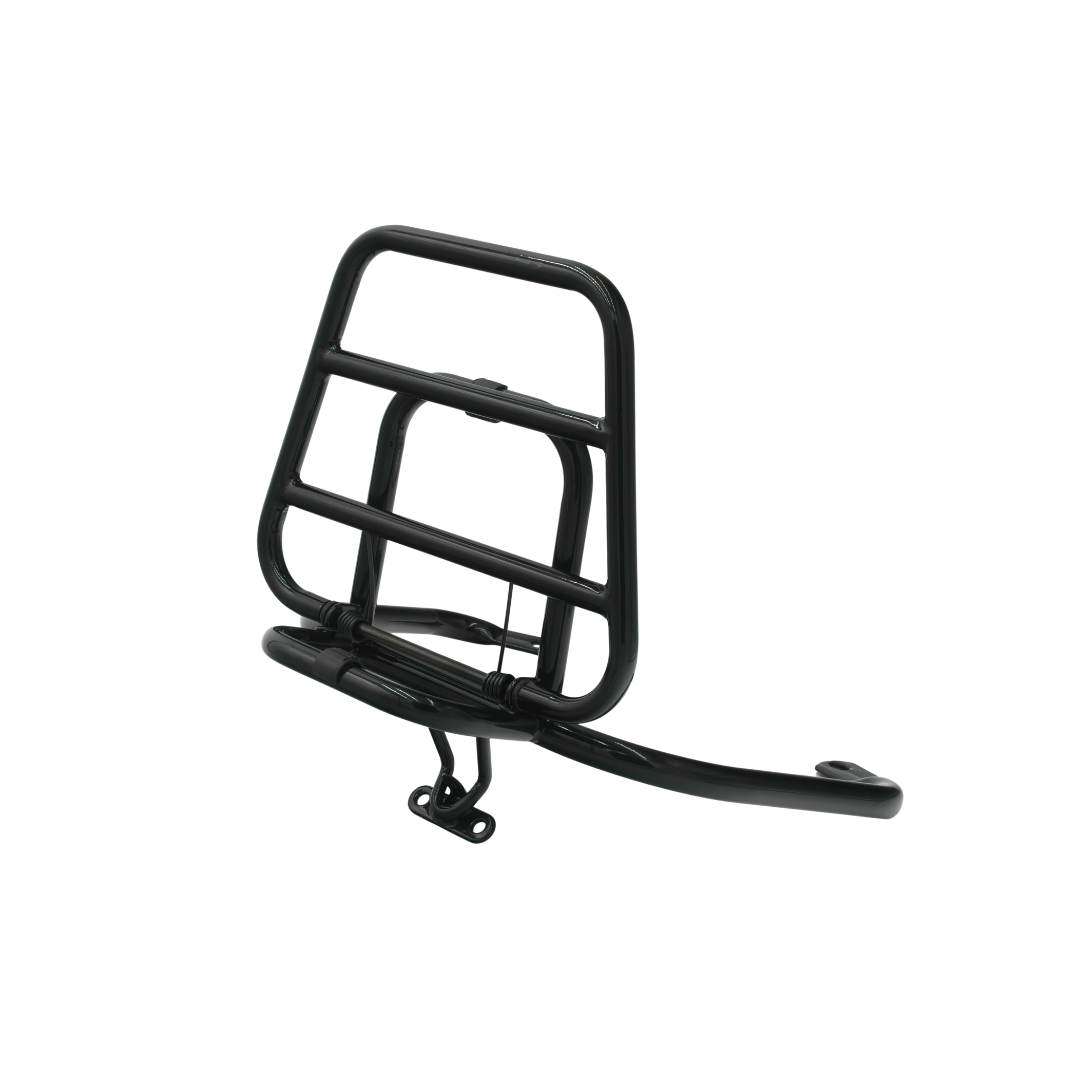 Rear Carrier Glossy Black Vespa LX / S