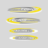 Sticker Set Tomos Racing A3/A35